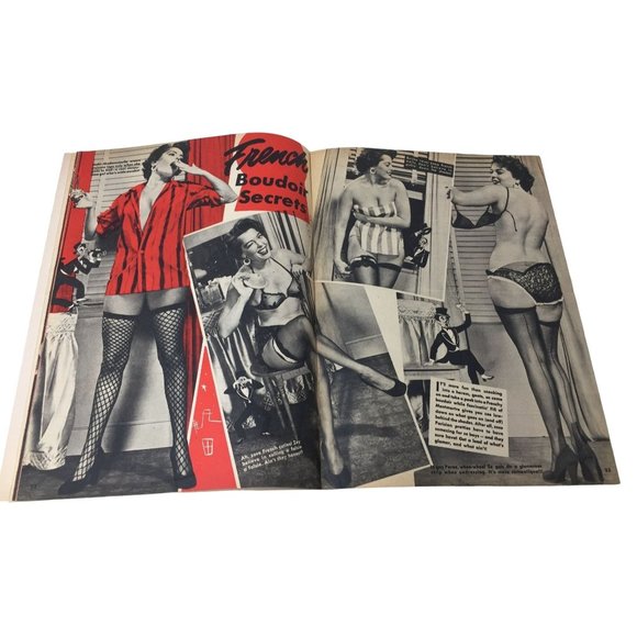 Beauty Parade Magazine January 1952 -  Classic Pulp Pin-up Beauty Collectible - - Picture 9 of 14